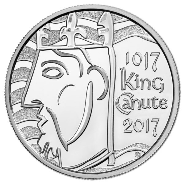 2017 £5 King Canute Brilliant Uncirculated - Image 2