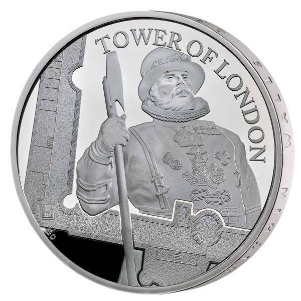 2019 £5 Tower of London - Yeoman Warders Silver Proof - Image 2