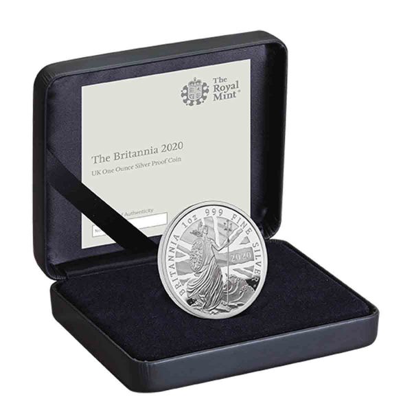 2020 £2 Britannia Silver Proof Coin - Image 4