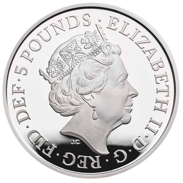 2020 £5 150th Anniversary of the British Red Cross Silver Proof Coin - Image 3