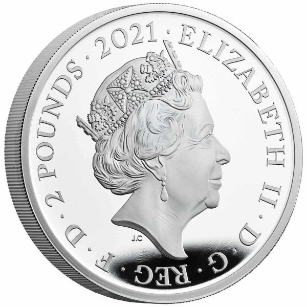 2021 £2 The Tale of Peter Rabbit Silver Proof Coin - Image 3