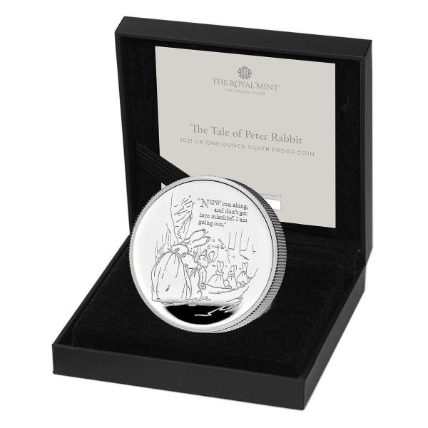 2021 £2 The Tale of Peter Rabbit Silver Proof Coin - Image 4