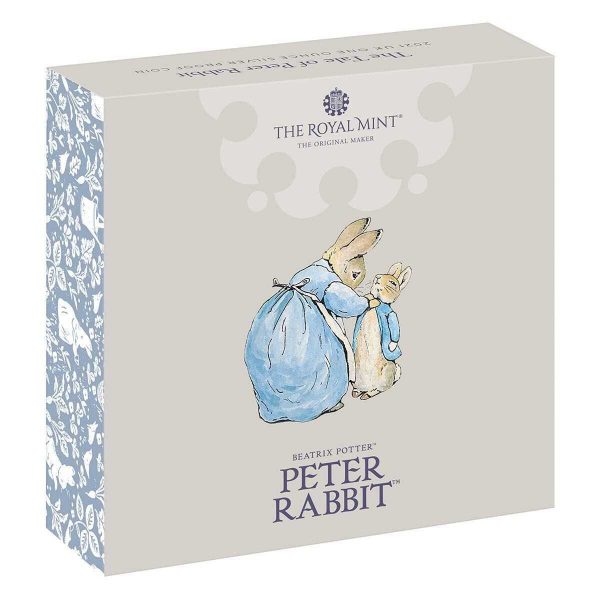 2021 £2 The Tale of Peter Rabbit Silver Proof Coin – CoinTrader.com.au