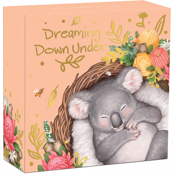 2021 Dreaming Downunder - Koala 1/2oz Silver Coloured Proof Coin Limited to only 5,000 - Image 4