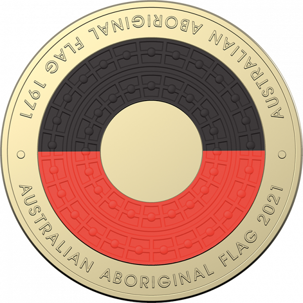 2021 RAM Yearly Mint Set 50th Anniversary of the Australian Aboriginal Flag - Image 2