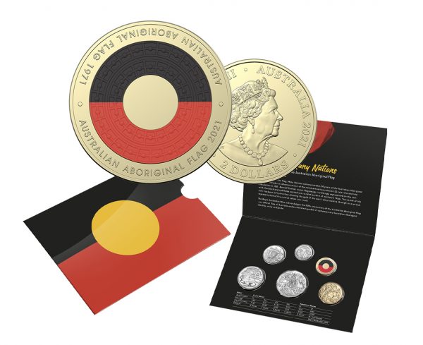 2021 RAM Yearly Mint Set 50th Anniversary of the Australian Aboriginal Flag