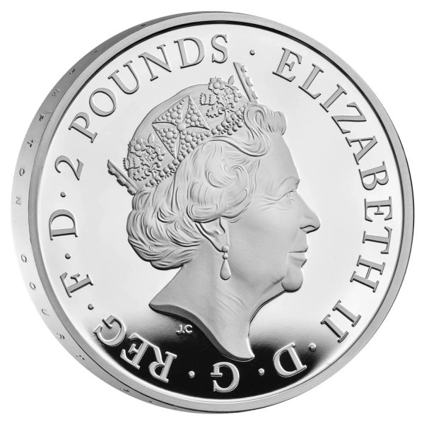 2022 £2 The Seymour Panther 1oz Silver Proof - Image 3