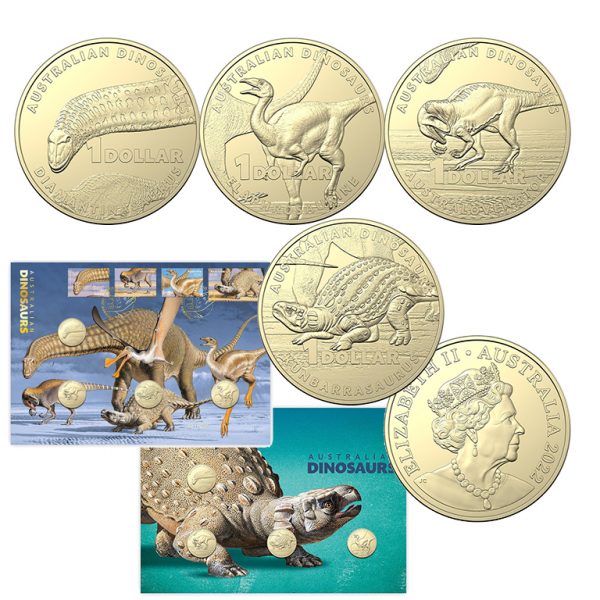 2022 Australian Dinosaurs Four Coin Limited PNC - Issue of only 500