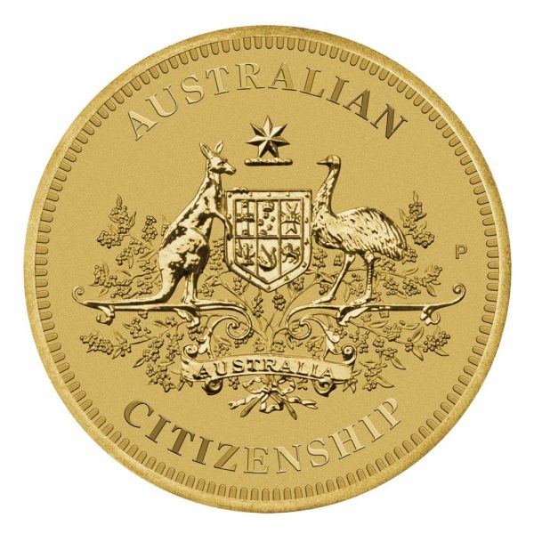 2023 Australian Citizenship $1 Coin in Card - Image 3