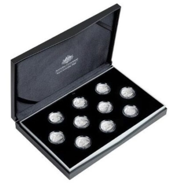 2023 Aussie Big Things 10-Coin Silver Proof Set - Image 2