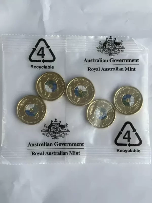 2020 Australia $2 Coin 75 Years End Of World War 2 RAM Mint Bag Of 5  UNC Coins